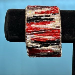 3/$20 beaded cuff bracelet